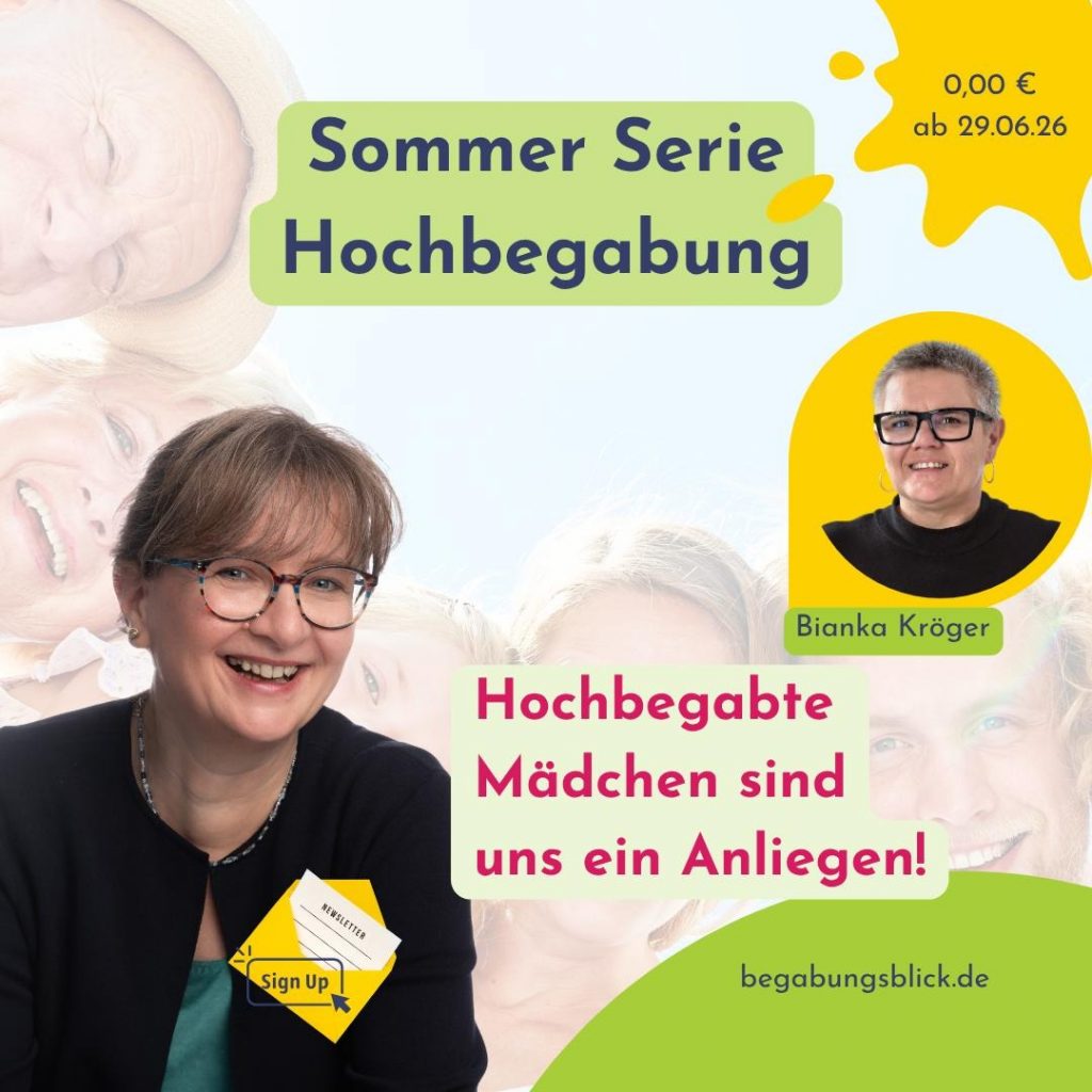 Hochbegabte Mädchen